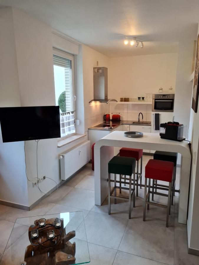 Ferienwohnung Am Kurpark Bad Rothenfelde Bagian luar foto