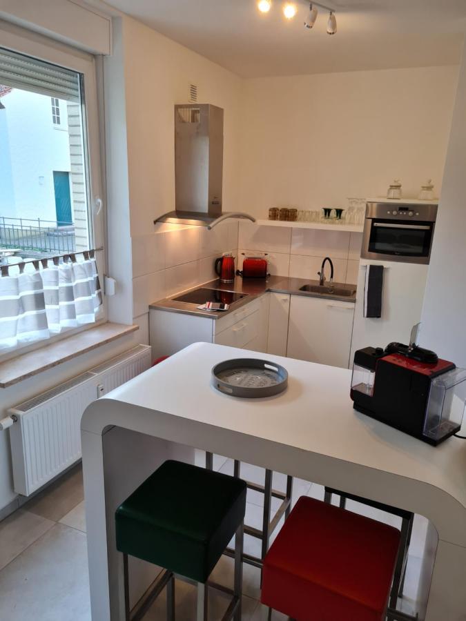 Ferienwohnung Am Kurpark Bad Rothenfelde Bagian luar foto